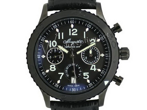 Best Breguet Type Xxi Black Automatic Br-56