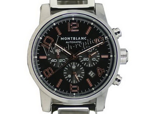 Famous Montblanc Time Walker Chronograph Mb-54