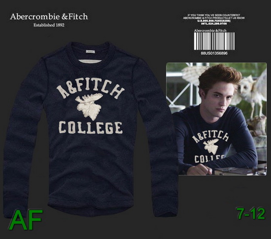 High Quality Abercrombie Fitch Man Long Sleeve Shtirt Afmlss204 Replica