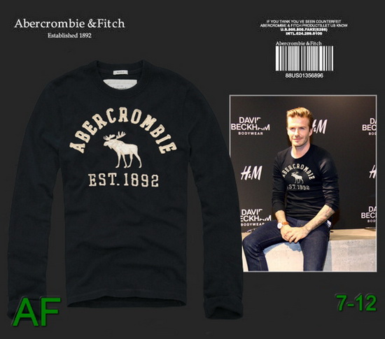 Fake Abercrombie Fitch Man Long Sleeve Shtirt Afmlss222