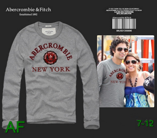 Abercrombie Fitch Man Long Sleeve Shtirt Afmlss224 Replica Wholesale