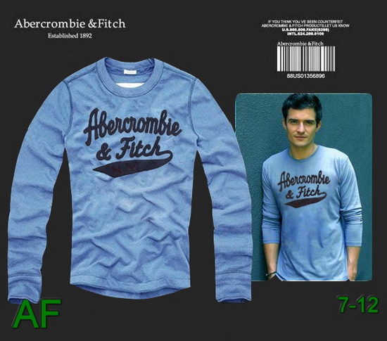 Abercrombie Fitch Man Long Sleeve Shtirt Afmlss228 Replicas Sale