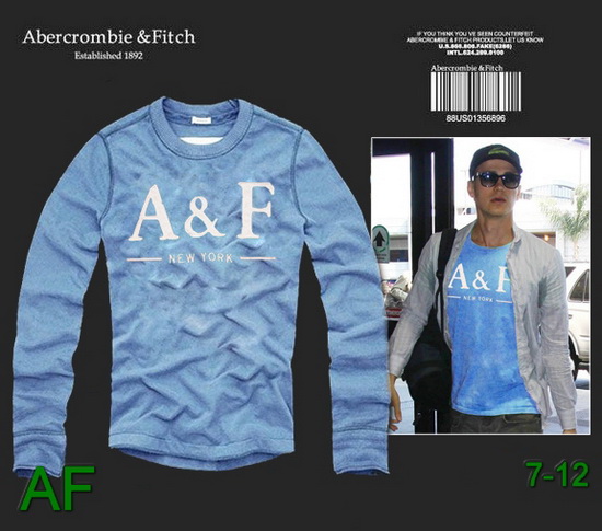 Abercrombie Fitch Man Long Sleeve Shtirt Afmlss265