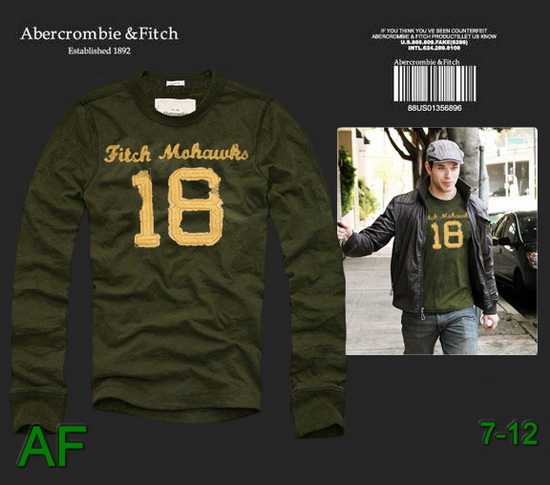 Abercrombie Fitch Man Long Sleeve Tshirt Afmlstshirt63