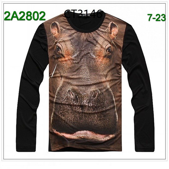 Best Fake American 3d Men Long T Shirt A3dmlt002