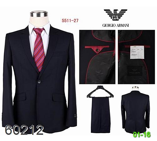 Buy Fake Replica Armani Man Business Suits 122