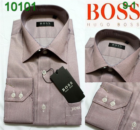 Designer Fake Boss Man Long Shirts Fbmls-071