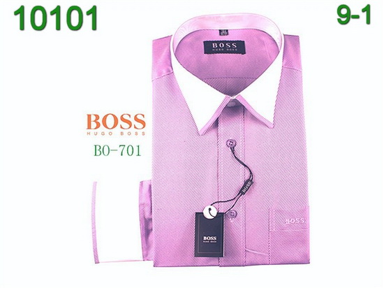 Luxury Fake Boss Man Long Shirts Fbmls-084