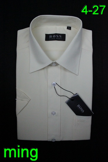 Cheapest Boss Man Short Sleeve Shirts 014 Replica