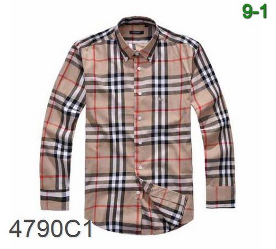 Burberry Man Long Shirts Bumlshirt-10 Replicas