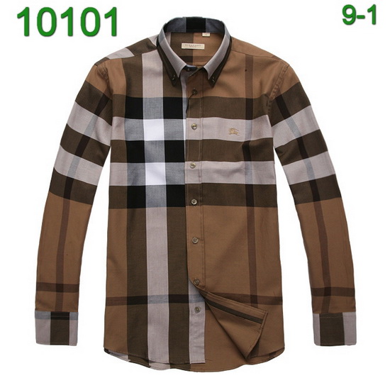 Famous Burberry Man Long Shirts Bmlshirts-064