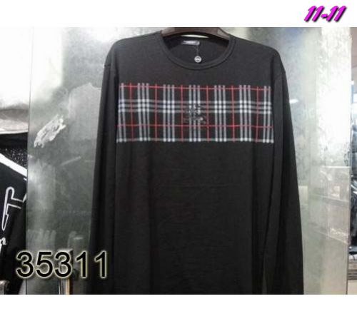 Faux Burberry Man Long T Shirts Buml-t-shirt-14