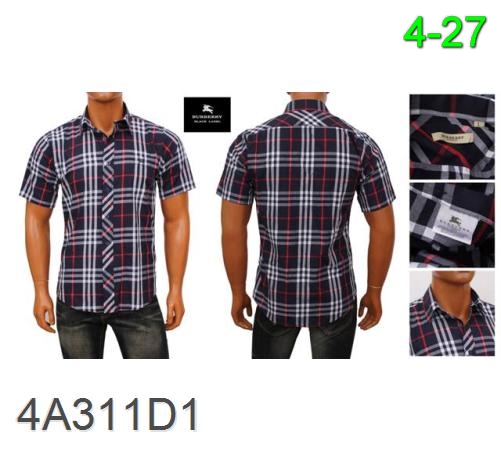 Burberry Short Sleeve Shirt 013 Replica