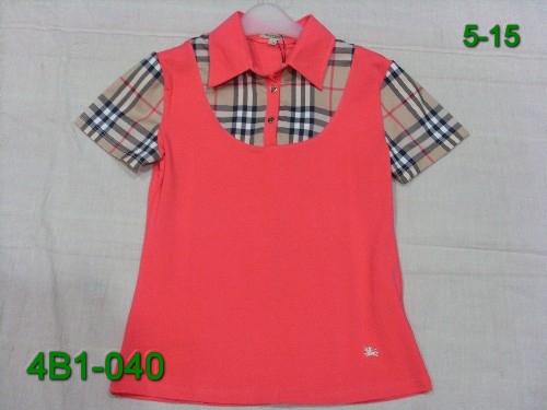 Wholesale Cheap Burberry Woman Shirts Bws-tshirt-050