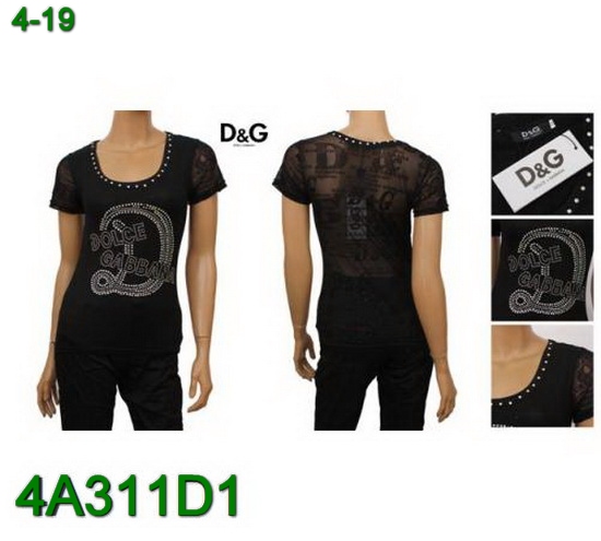 Fake D&g Replia Woman T Shirts Dgrwts-075