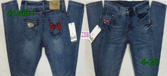 Fake Dolce & Gabbana Woman Jeans Dgwj013