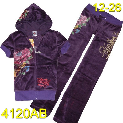 Famous Ed Hardy Woman Suits Edwsuit023