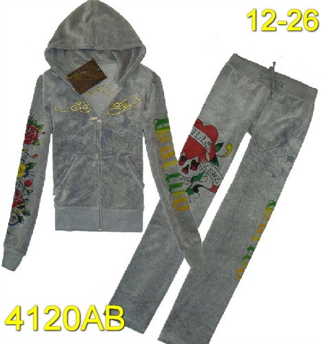 Famous Ed Hardy Woman Suits Edwsuit041