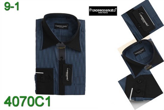 Sales Francesco Smalto Man Long Shirts Fsmls-13