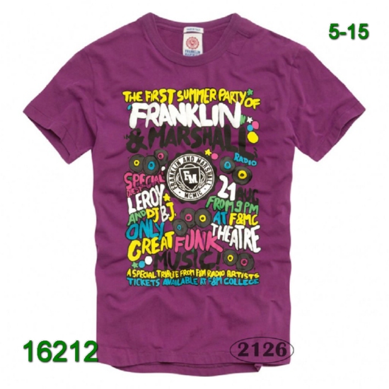 Franklin Marshall Man T Shirts Fmmts140 Replica