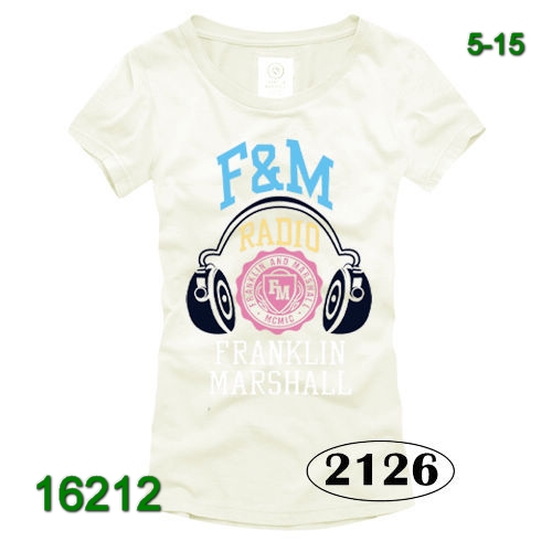 Franklin Marshall Women T Shirts Fmwts-023 Replica