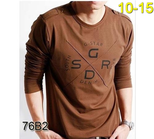 Fake G Star Man Long T Shirts Gsml-t-shirt-33