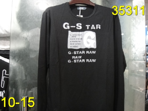 G Star Man Long T Shirts Gsml-t-shirt-41 Luxury