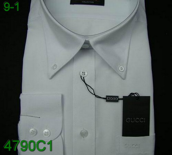 Wholesale Gucci Man Long Shirts Gmlshirt-18