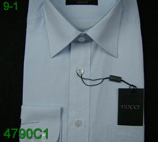 Luxury Gucci Man Long Shirts Gmlshirt-23