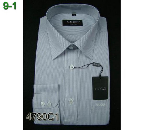 Best Gucci Man Long Shirts Gmlshirt-27 Replica