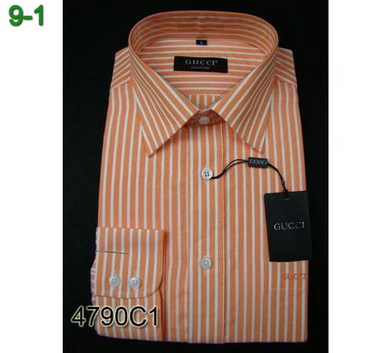 Buy Fake Gucci Man Long Shirts Gmlshirt-49