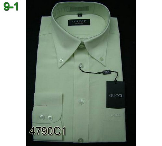 Buy Fake Gucci Man Long Shirts Gmlshirt-60