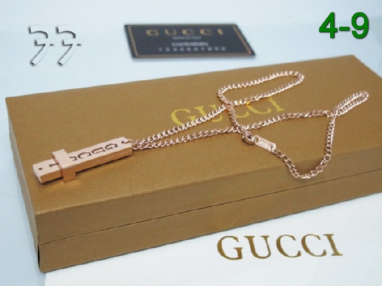 Designer Fake Gucci Necklaces Jewelry 052