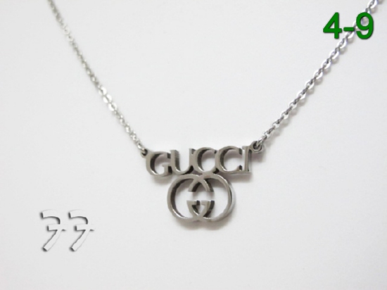 Luxury Fake Gucci Necklaces Jewelry 067