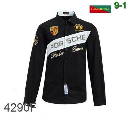 Replica La Martina Man Long Shirts Lmmls-18