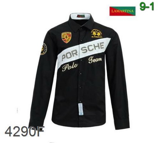 Replica La Martina Man Long Shirts Lmmls-20