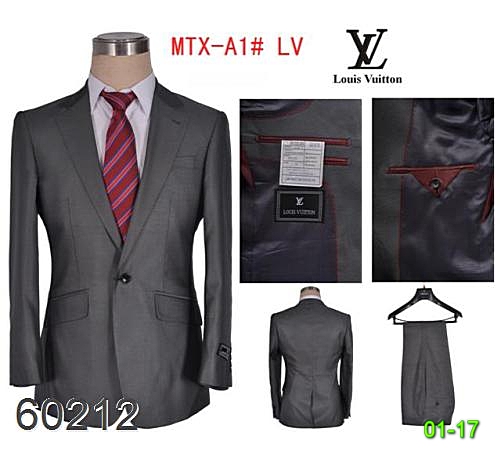 Lv Man Business Suits 01 Luxury