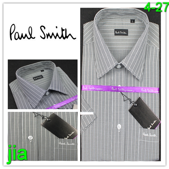 Fake Paul Smith Short Sleeve Shirt 030 Replica