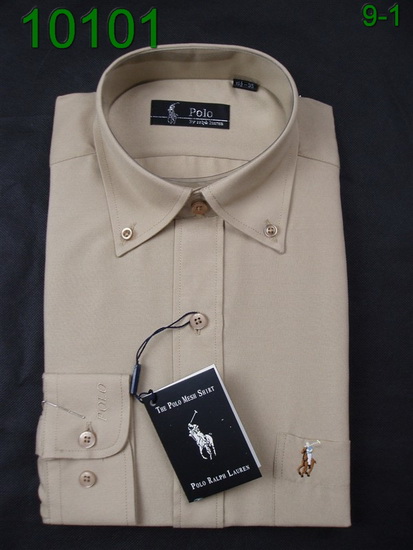 Replica Ralph Lauren Polo Man Long Sleeve Shirt Plmlss101