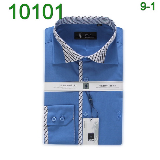 Replica Ralph Lauren Polo Man Long Sleeve Shirt Plmlss114