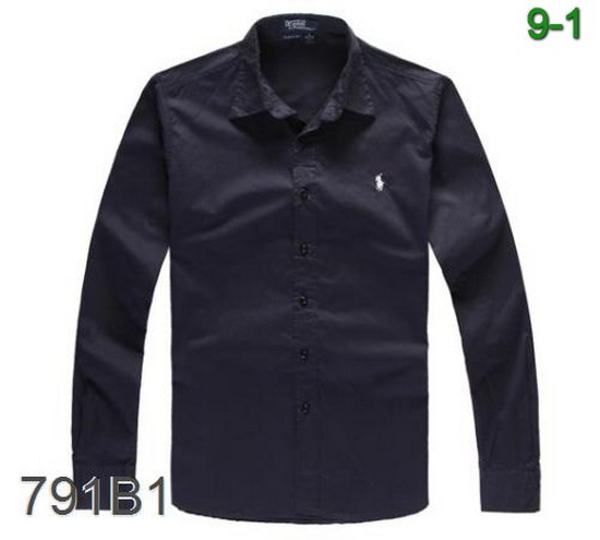 High Quality Ralph Lauren Polo Man Long Sleeve Shirt Plmlss132 Replica