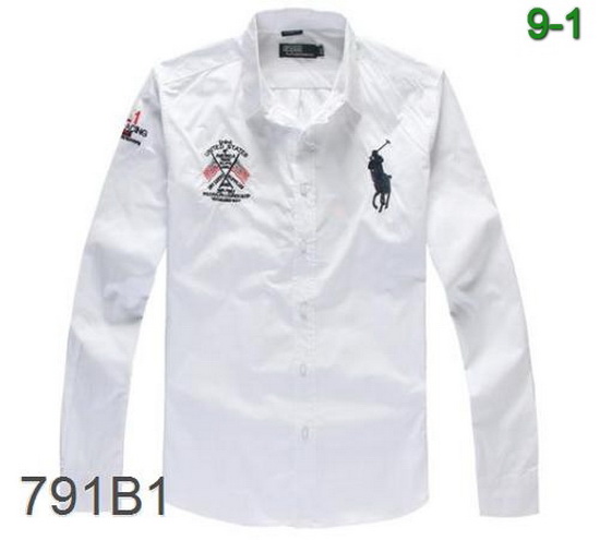 Best Ralph Lauren Polo Man Long Sleeve Shirt Plmlss150