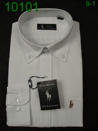 Replica Ralph Lauren Polo Man Long Sleeve Shirt Plmlss92