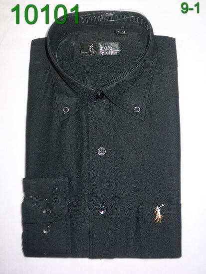 Ralph Lauren Polo Man Long Sleeve Shirt Plmlss98 Replicas Sale