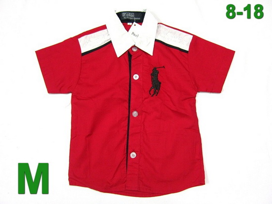 Discount Ralph Lauren Polo Replica Kids Shirt 057 Replicas