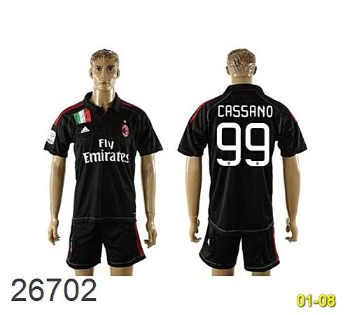 Hot Soccer Jerseys Clubs Ac Milan Hsjcacm-12