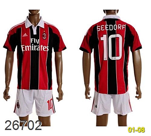 Cheapest Hot Soccer Jerseys Clubs Ac Milan Hsjcacm-6 Replica