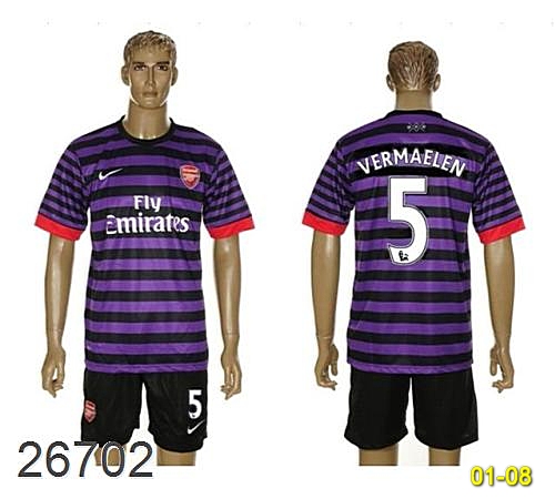 Hot Soccer Jerseys Clubs Arsenal Hsjcarsenal-15 Replica