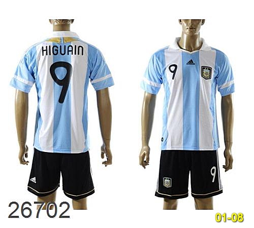 Replica Hot Soccer Jerseys National Team Argentina 3