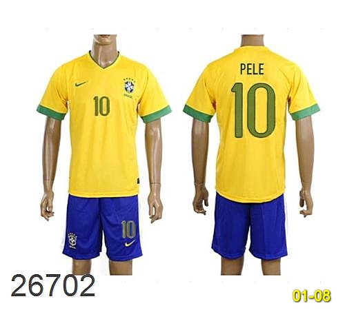 Buy Fake Hot Soccer Jerseys National Team Brazil Hsjntbrazil-12